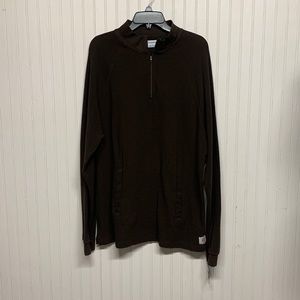 Carhartt brown quarter zip